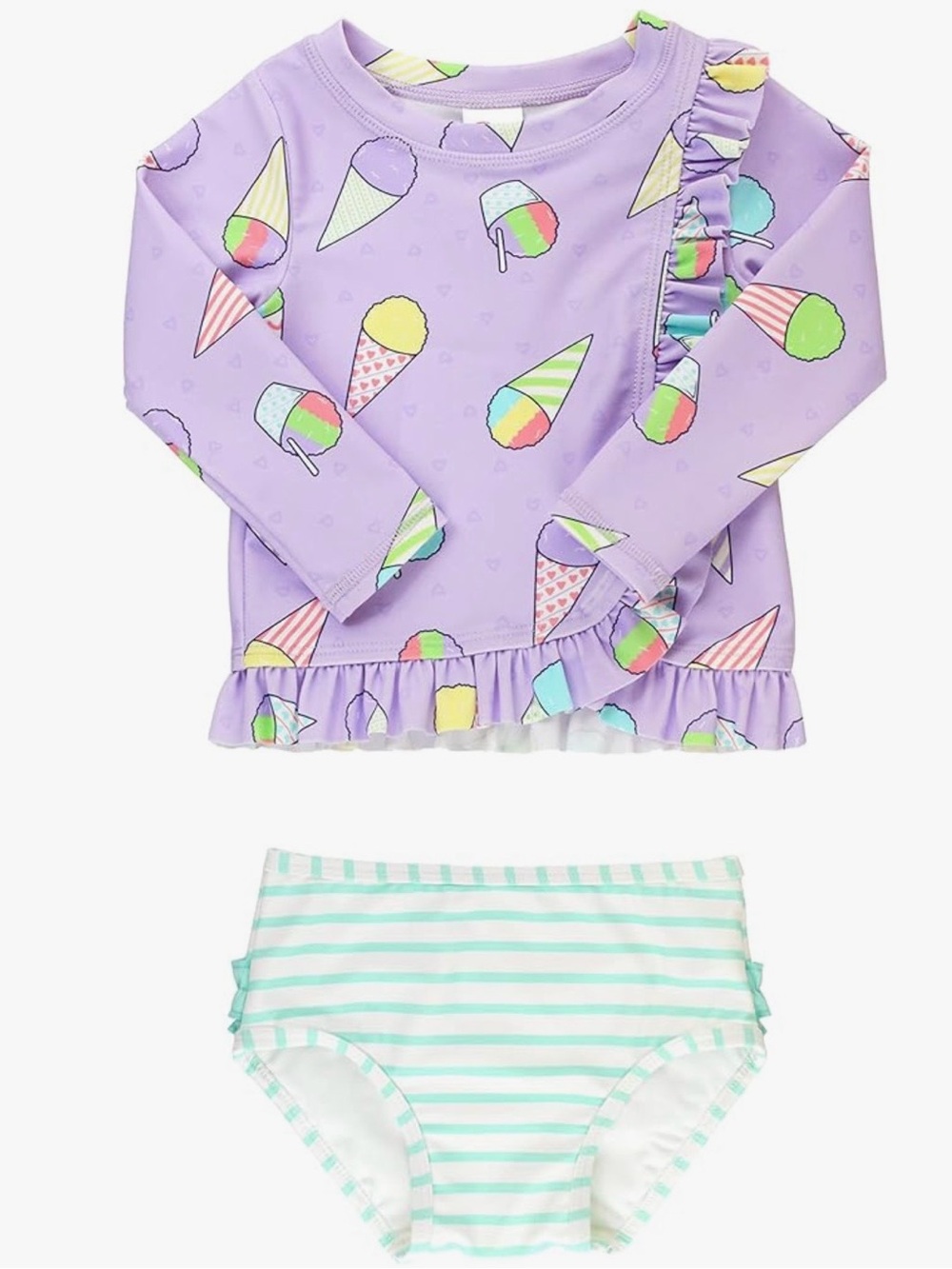 Ruffle Butts Baby Girl Swimsuit Size 12-18M